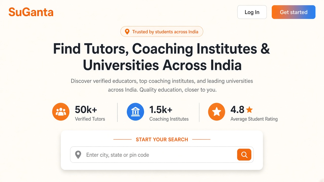 SuGanta EdTech Platform — product preview